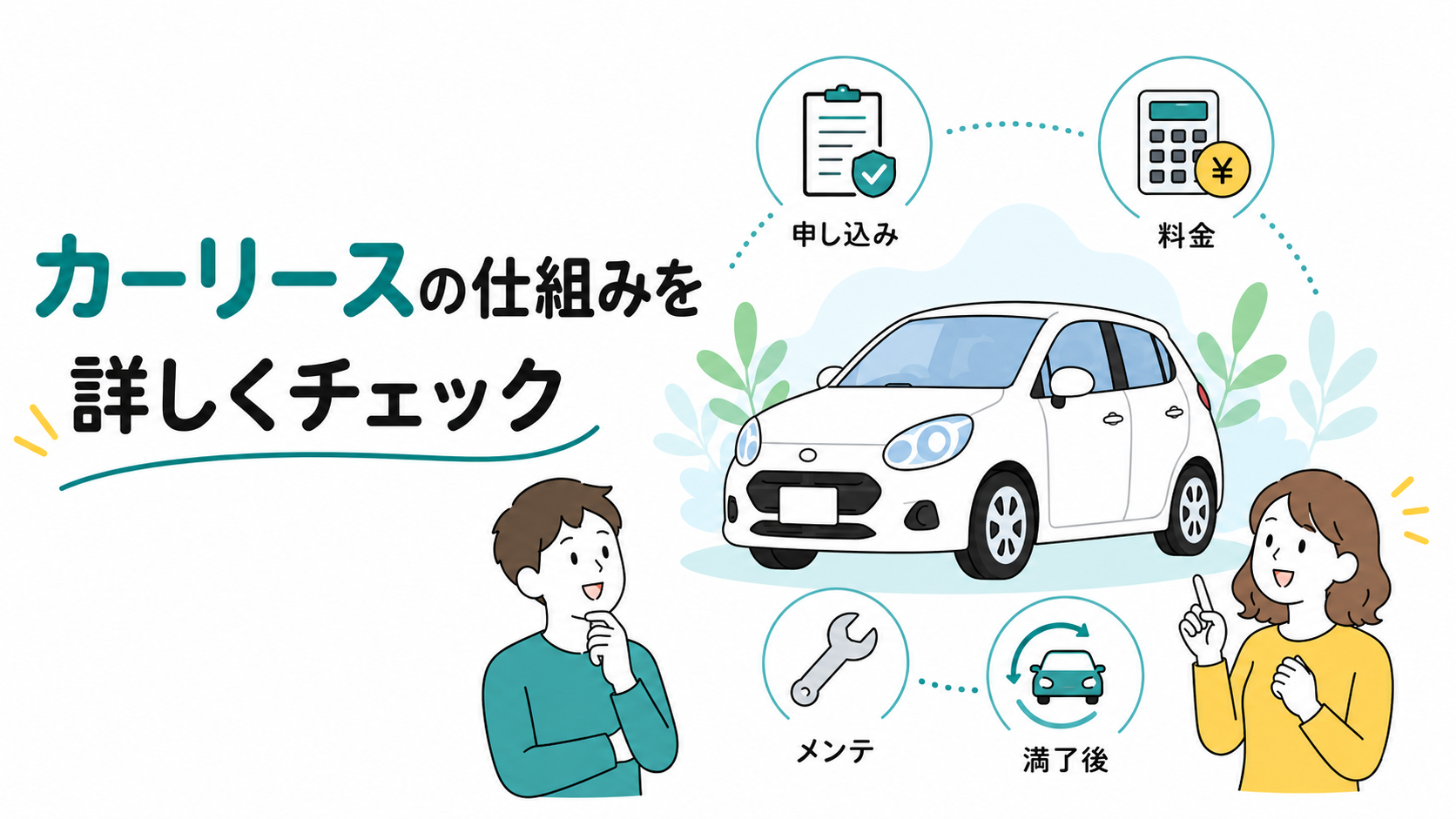 カーリースの仕組みを詳しくチェック