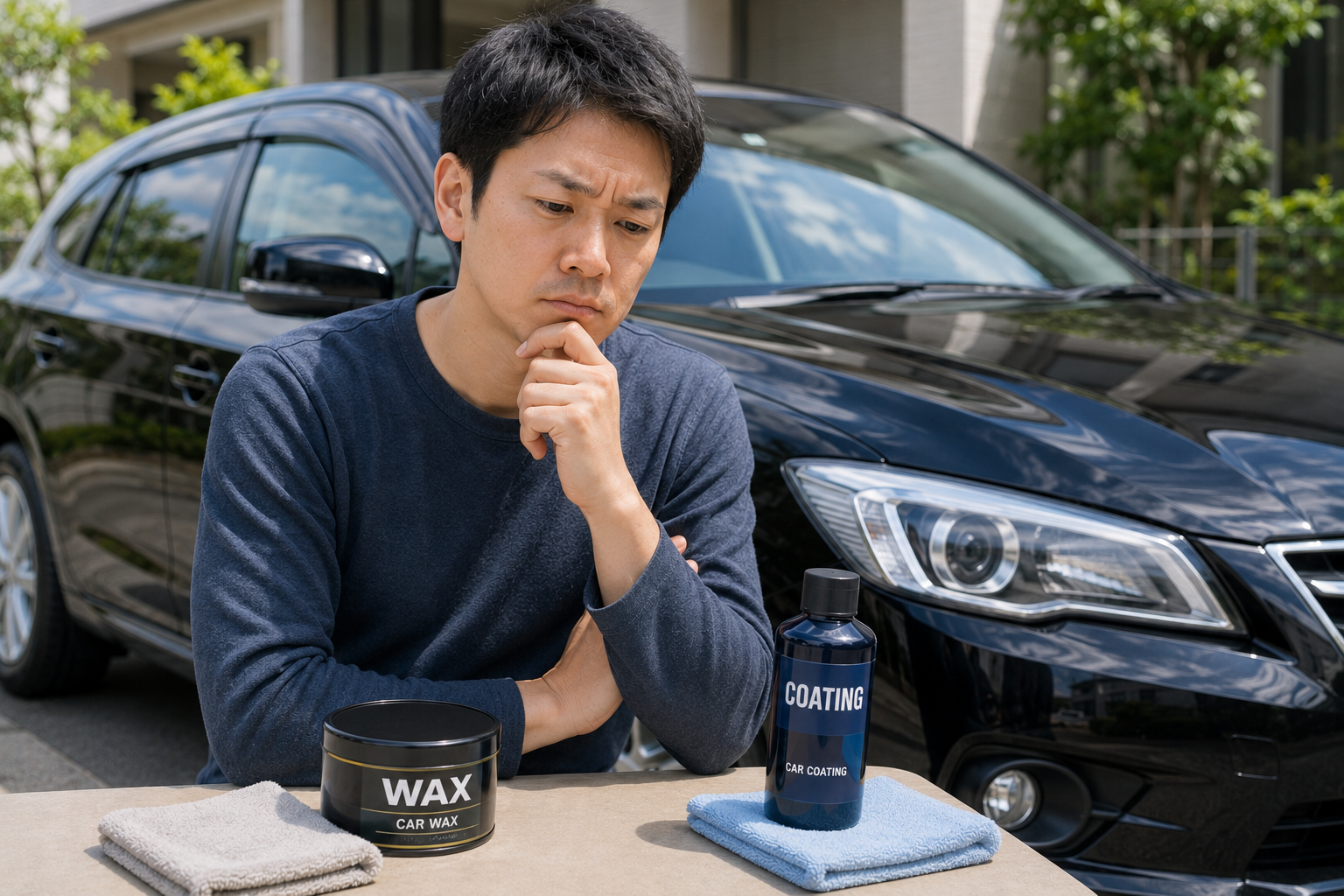 ワックスとコーティングはどっちがいい?